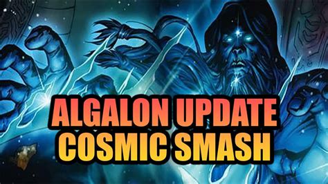 Cosmic smash wotlk - Your melee should switch sides to different feet on Algalon for every cosmic smash. This is helpful in a melee heavy comp because the chances of them getting targeted is high and this will make it effortless in avoiding the damage and range. Make sure your paladins are rotating divine sacrifice for the collapsing star damage.